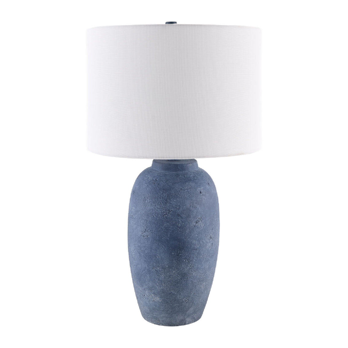 Modern European furniture - Linen Painted Cement Table Lamp - www.oroa.com | Oroa.com