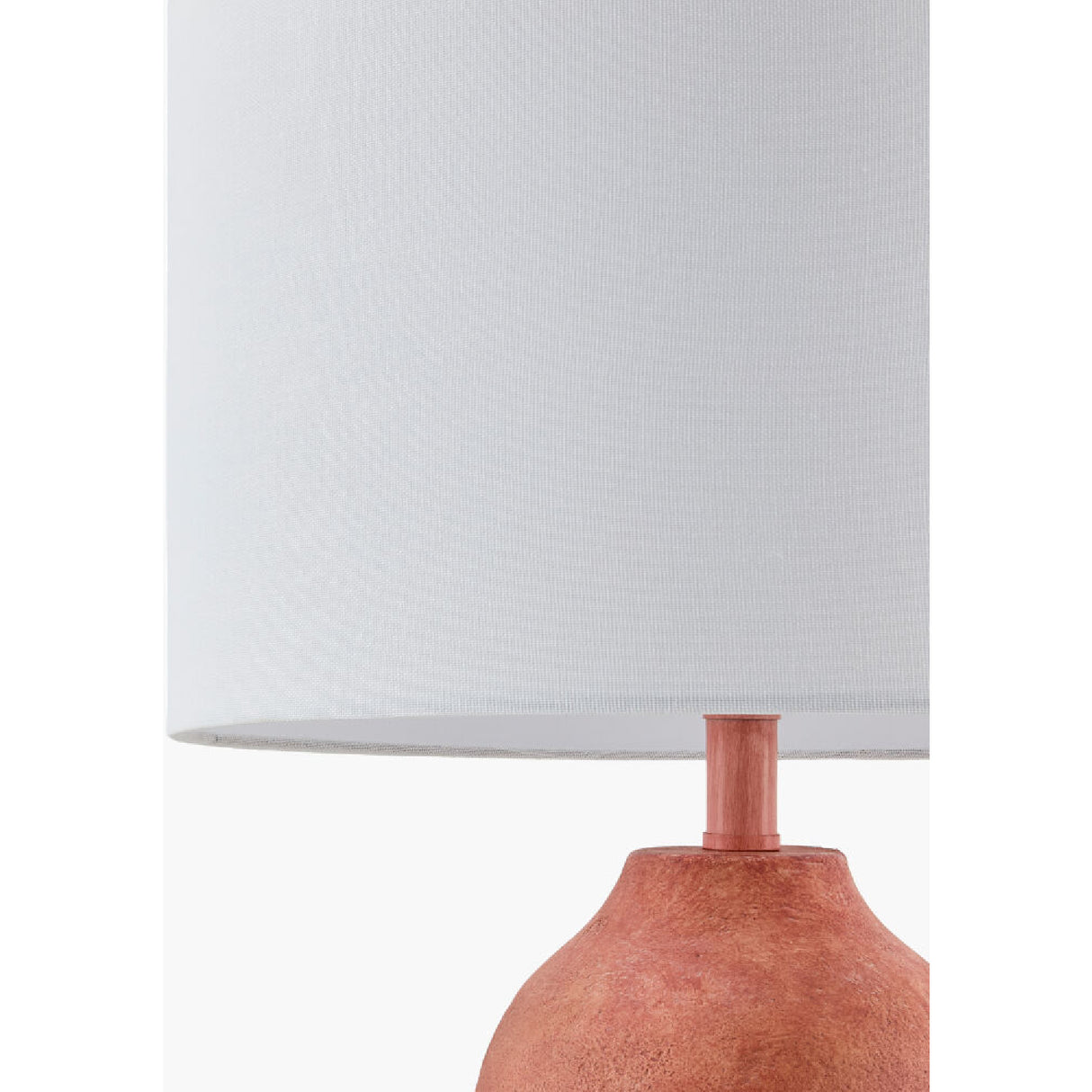 Modern European furniture - Linen Painted Cement Table Lamp - www.oroa.com | Oroa.com