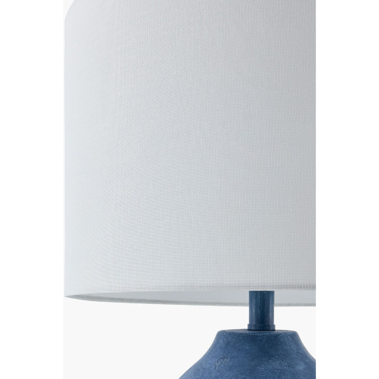 Modern European furniture - Linen Painted Cement Table Lamp - www.oroa.com | Oroa.com