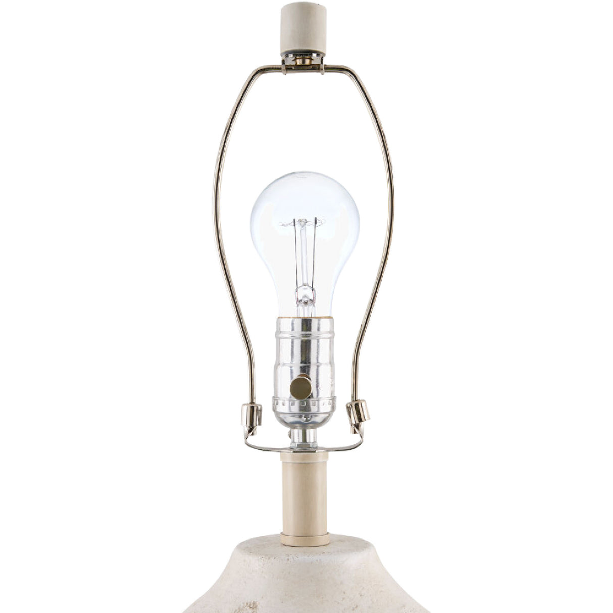 Modern European furniture - Linen Painted Cement Table Lamp - www.oroa.com | Oroa.com