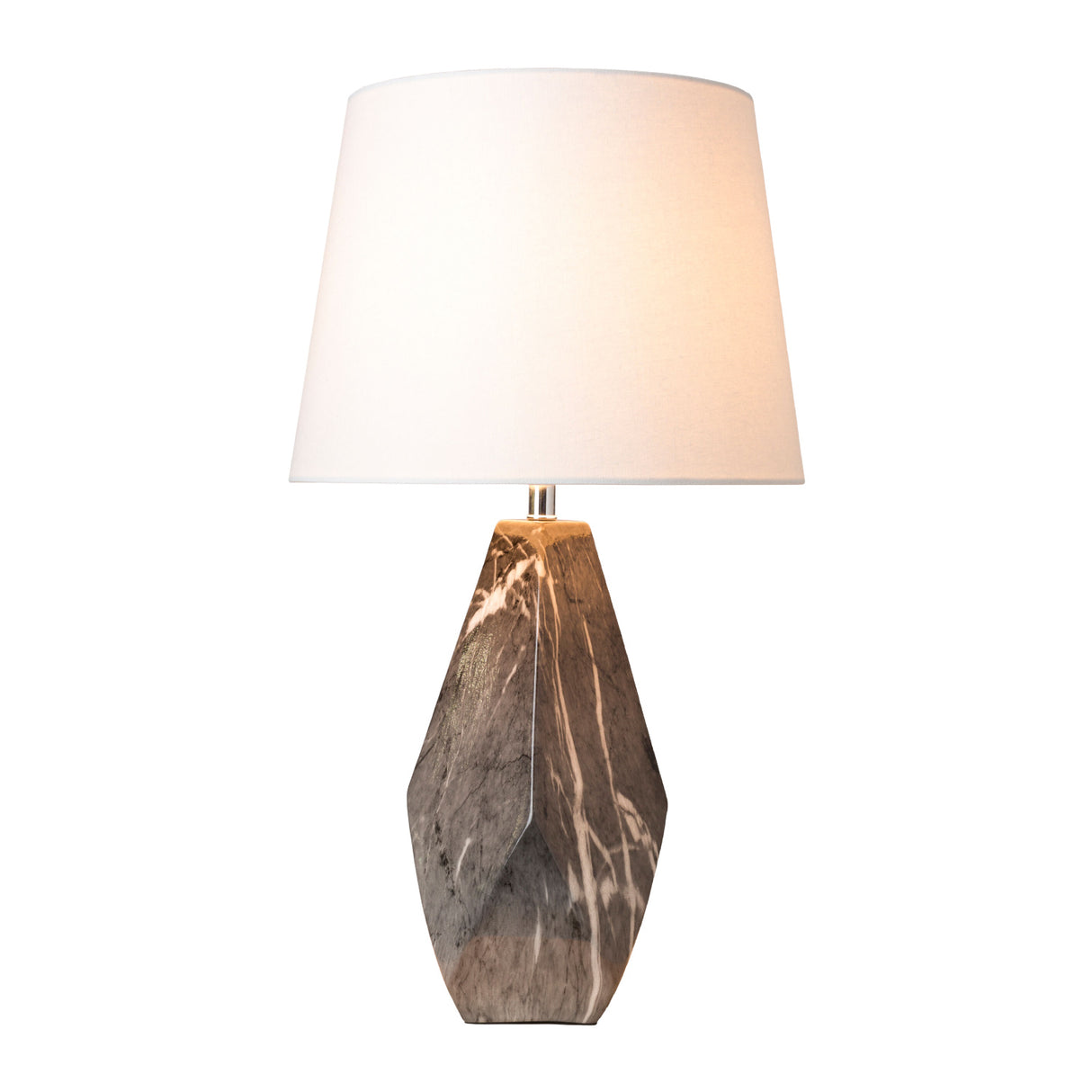 Modern European furniture - Marbled Black Ceramic Table Lamp - www.oroa.com | Oroa.com