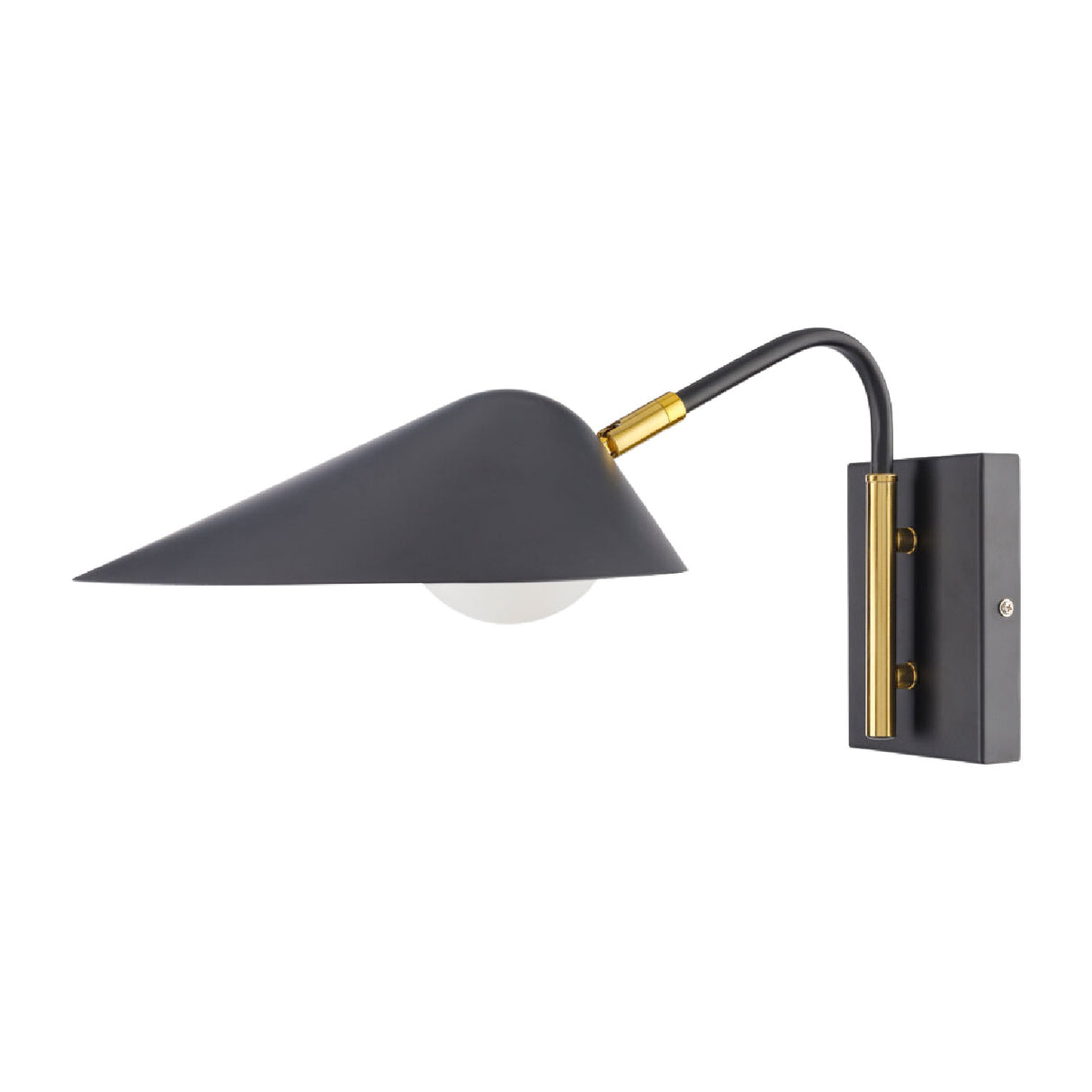 Modern European furniture - Black Iron Modern Wall Lamp - www.oroa.com | Oroa.com
