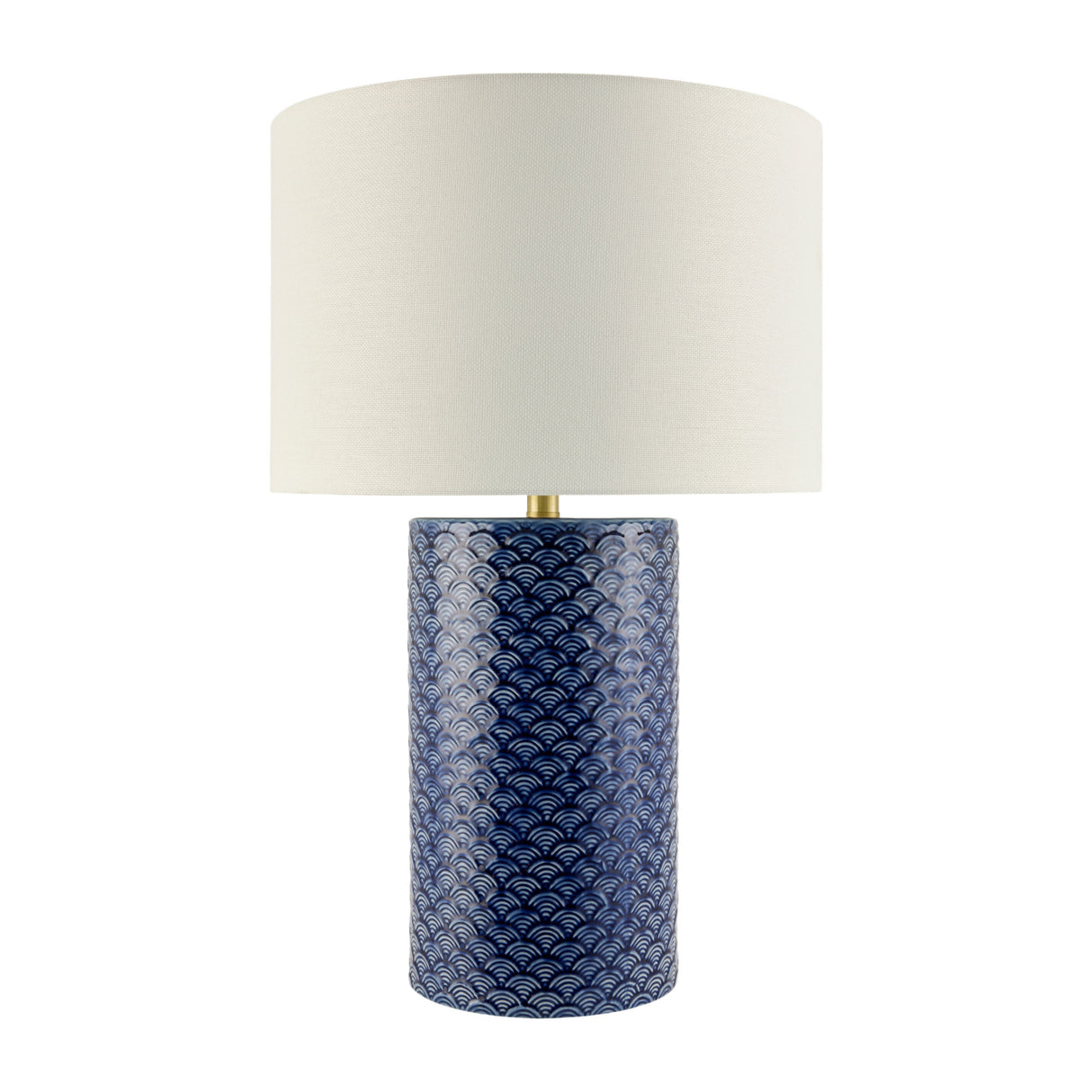 Modern European furniture - Hand-painted Blue Ceramic Table Lamp - www.oroa.com | Oroa.com