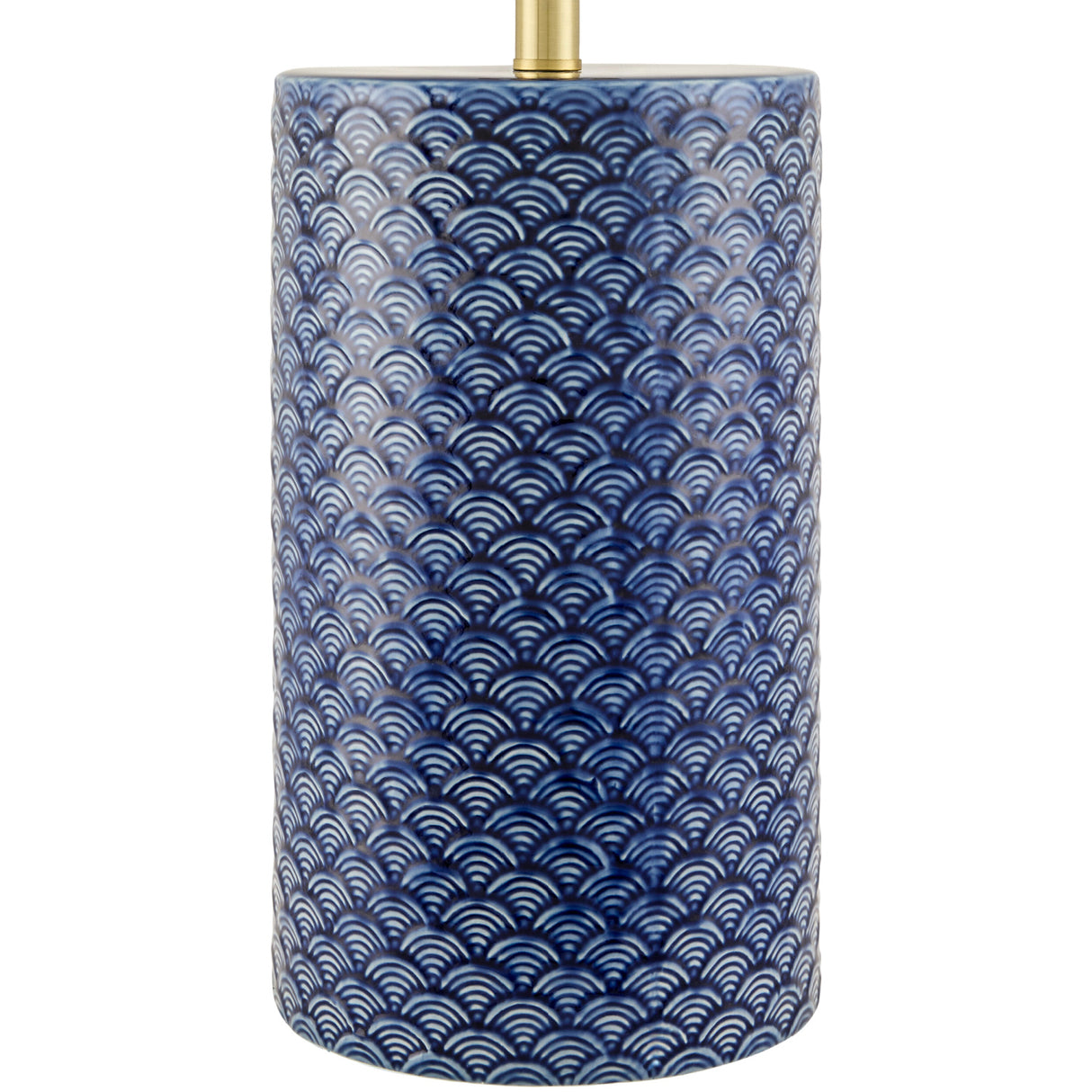 Modern European furniture - Hand-painted Blue Ceramic Table Lamp - www.oroa.com | Oroa.com