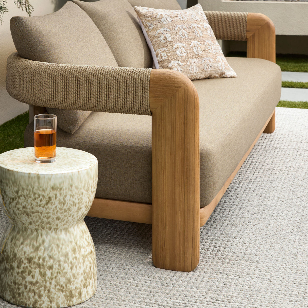 Modern European furniture - Ceramic Garden Stool - www.oroa.com | Oroa.com
