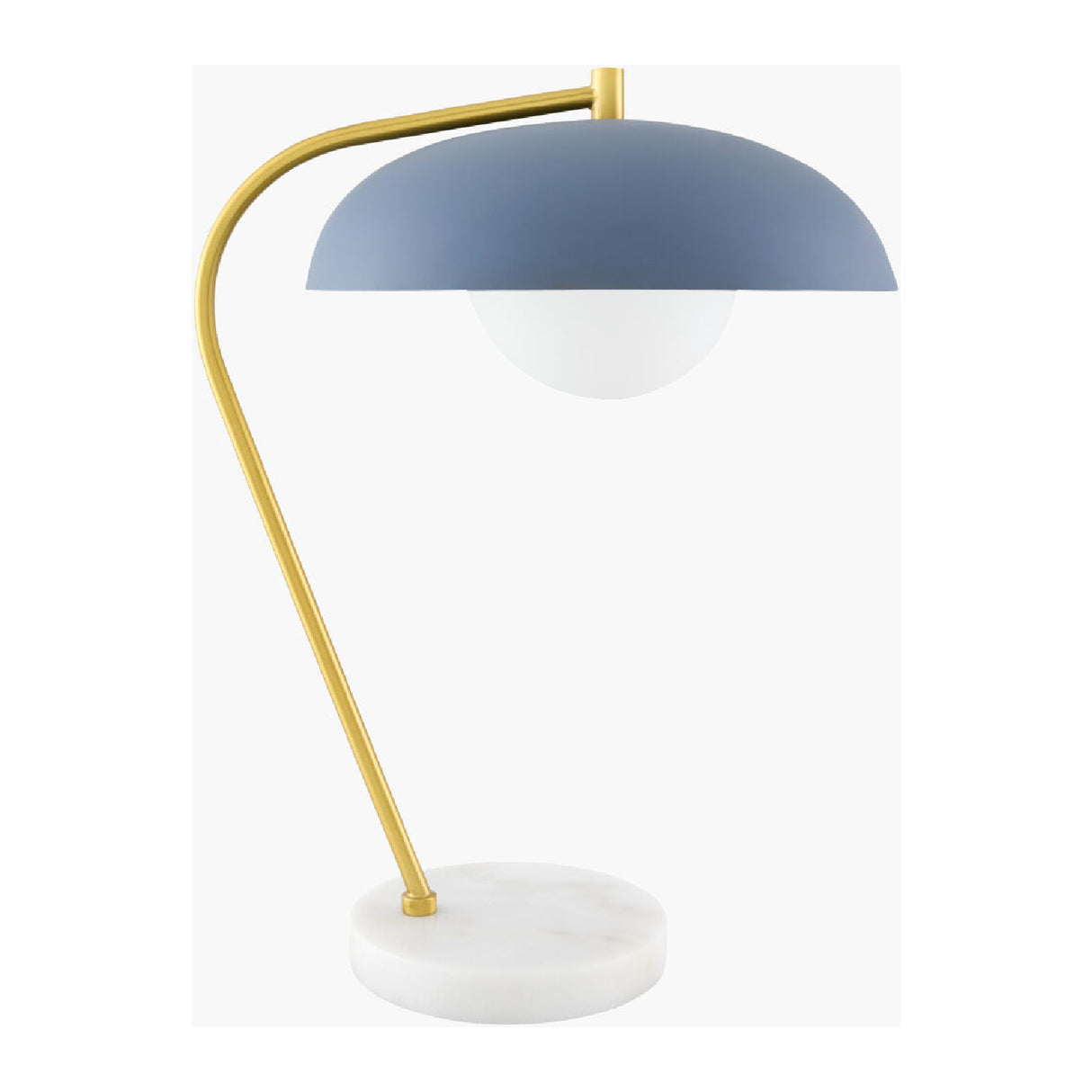 Modern European furniture - Glass Shade Sloped Table Lamp - www.oroa.com | Oroa.com
