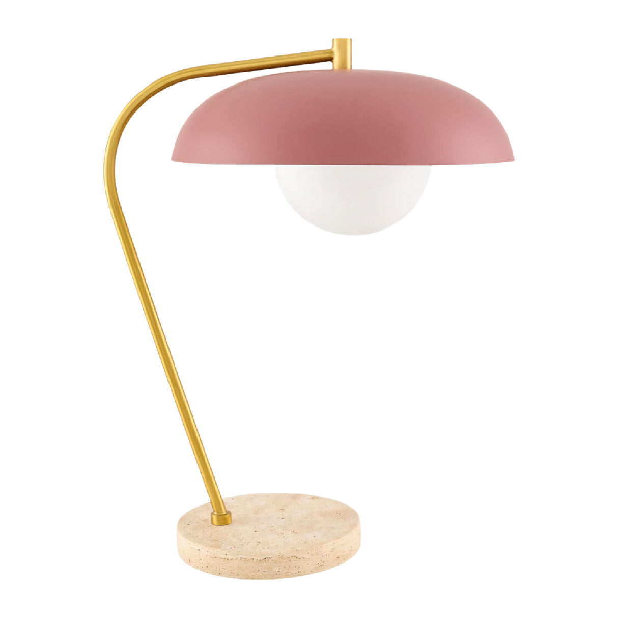 Modern European furniture - Glass Shade Sloped Table Lamp - www.oroa.com | Oroa.com