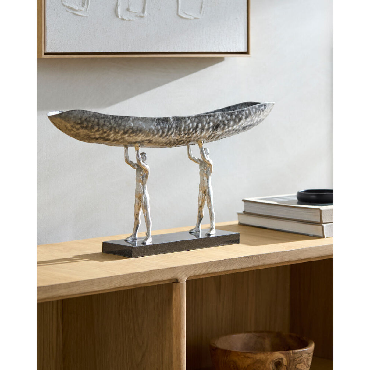 Modern furniture - Sculptured Iron Decorative Bow - www.oroa.com | Oroa.com