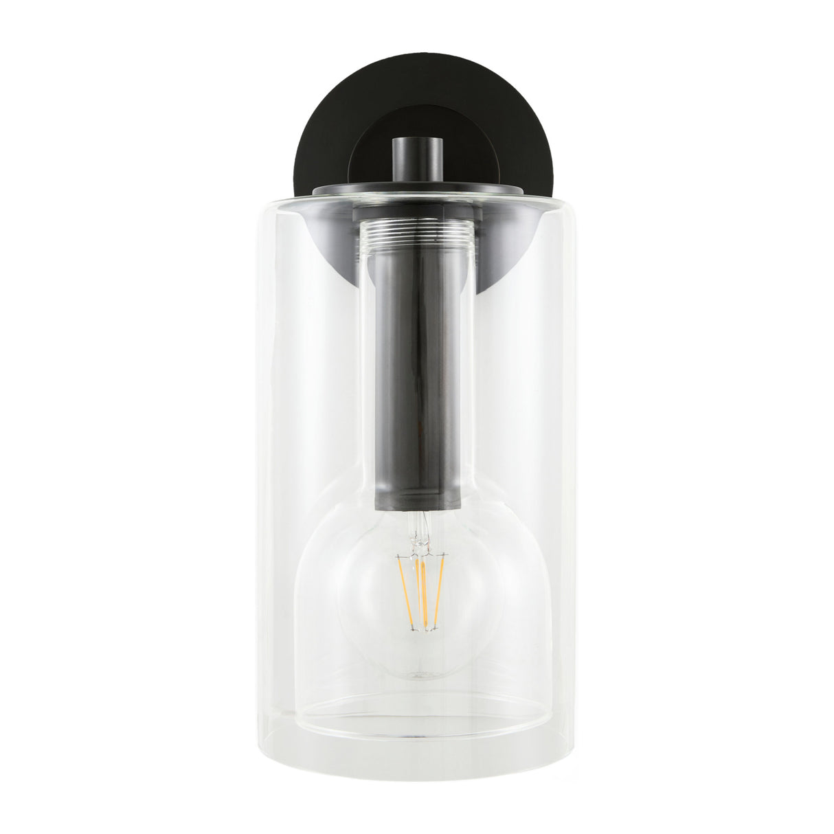 Modern European furniture - Clear Glass Wall Lamp - www.oroa.com | Oroa.com
