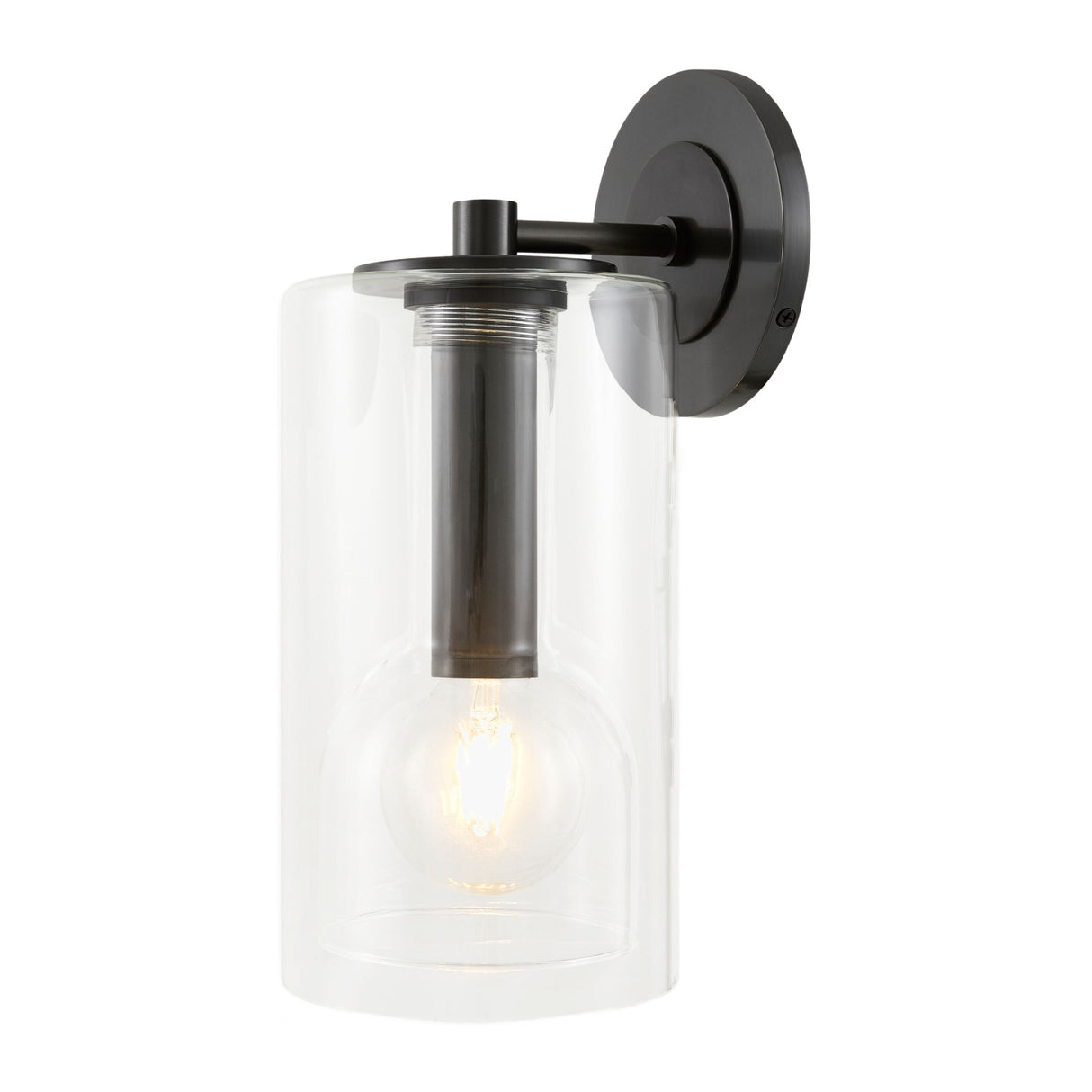 Modern European furniture - Clear Glass Wall Lamp - www.oroa.com | Oroa.com