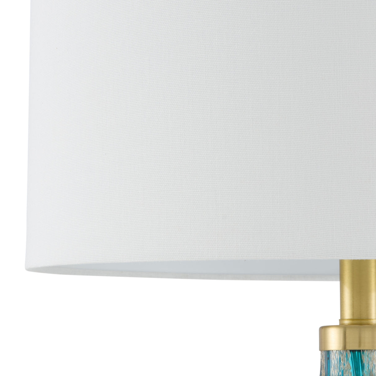 Modern European furniture - Hand-painted Blue Glass Table Lamp - www.oroa.com | Oroa.com