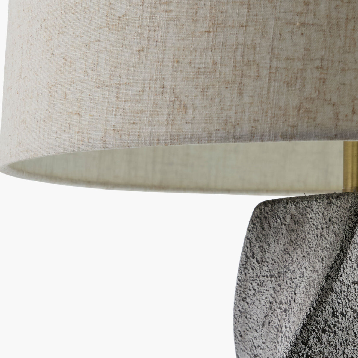 Modern European furniture - Twisted Ceramic Accent Table Lamp - www.oroa.com | Oroa.com