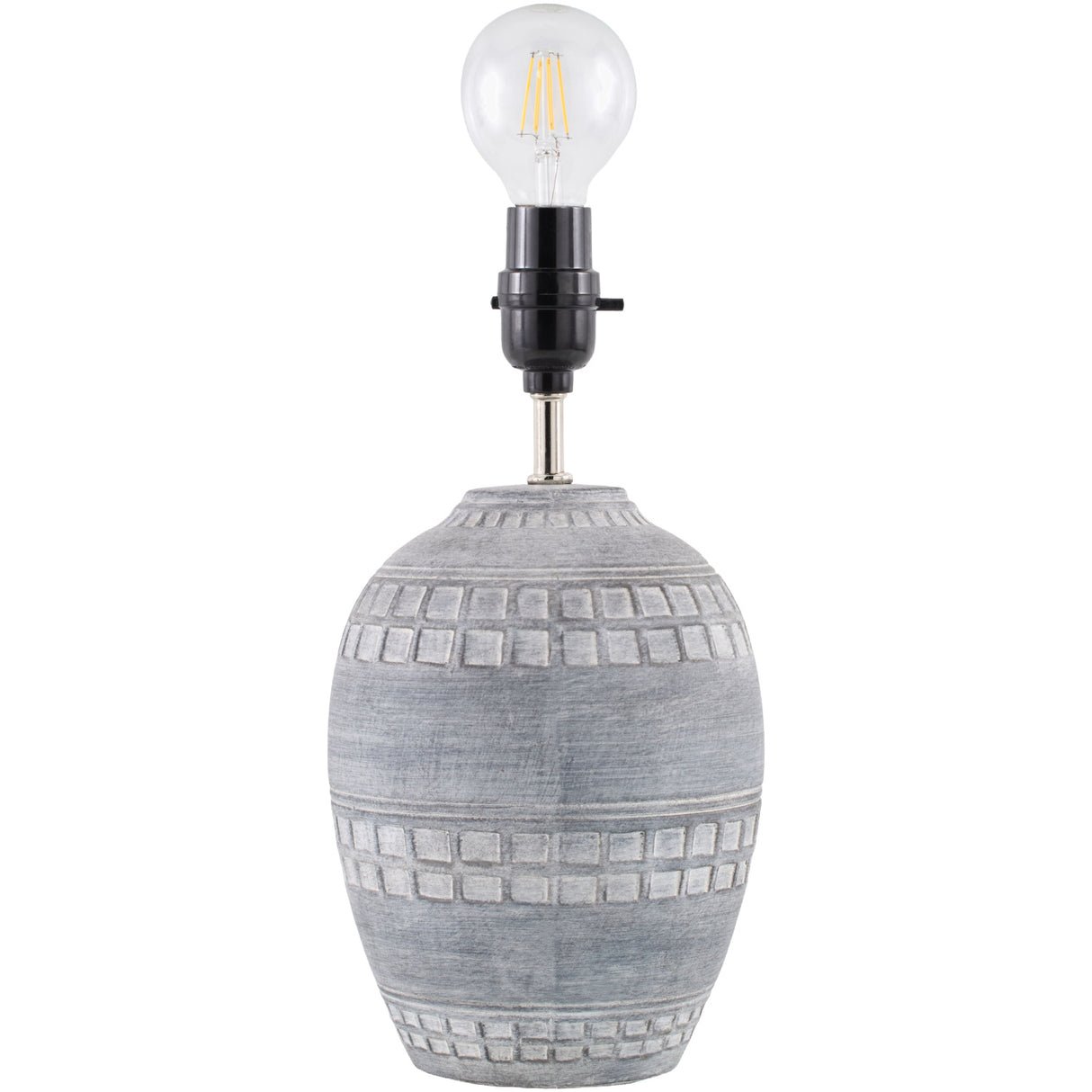 Modern European furniture - Ceramic Fluted Linen Table Lamps (2) - www.oroa.com | Oroa.com