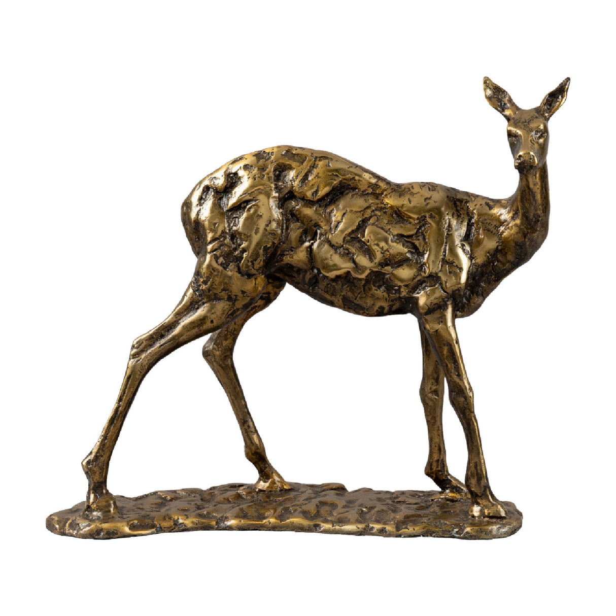 Modern European furniture - Antiqued Iron Decorative Sculpture - www.oroa.com | Oroa.com