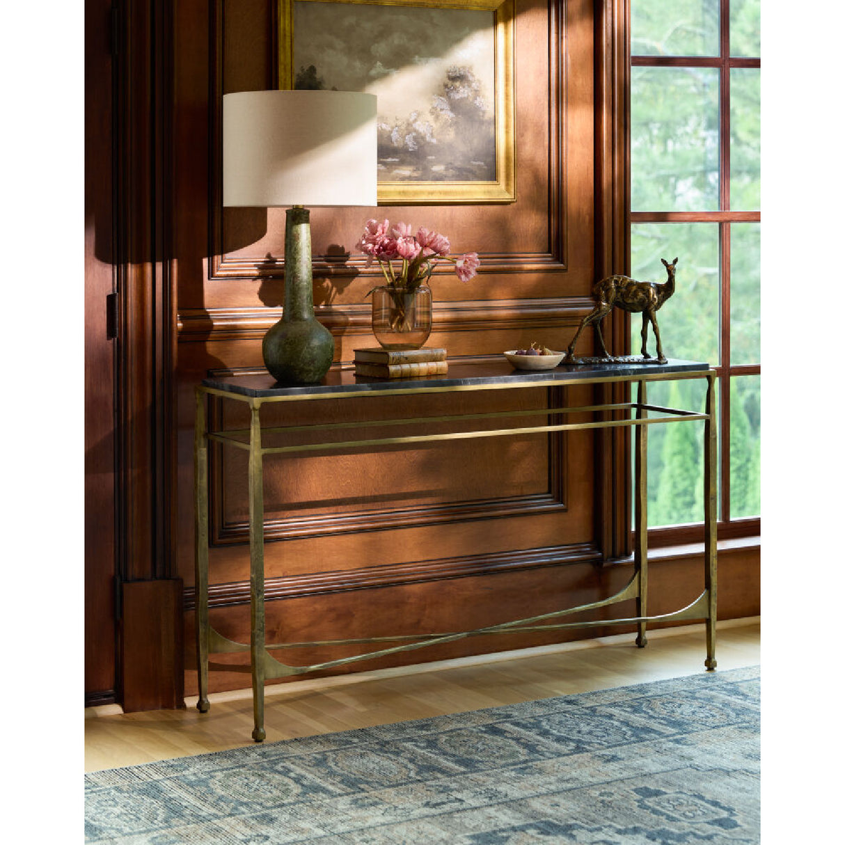 Modern European furniture - Antiqued Iron Decorative Sculpture - www.oroa.com | Oroa.com