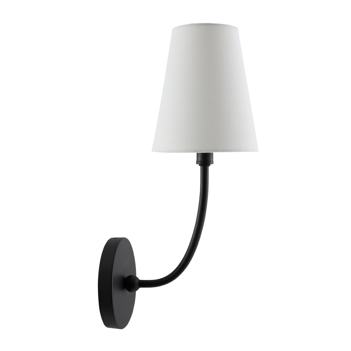 Modern European furniture - White Cotton Shade Wall Lamp - www.oroa.com | Oroa.com