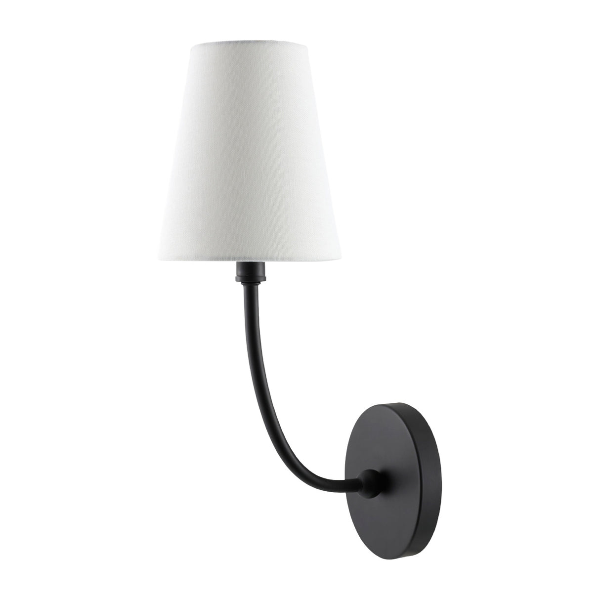 Modern European furniture - White Cotton Shade Wall Lamp - www.oroa.com | Oroa.com