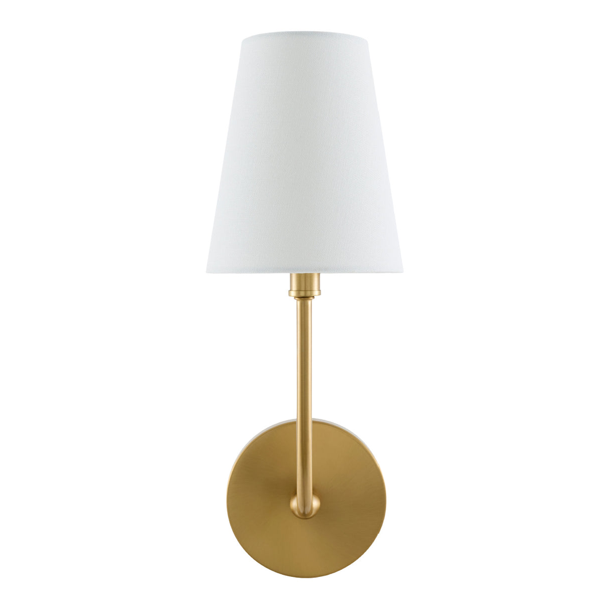 Modern European furniture - White Cotton Shade Wall Lamp - www.oroa.com | Oroa.com