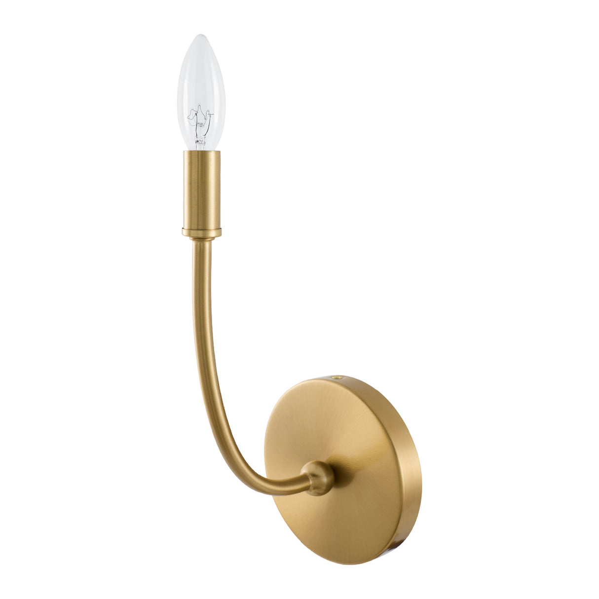 Modern European furniture - White Cotton Shade Wall Lamp - www.oroa.com | Oroa.com