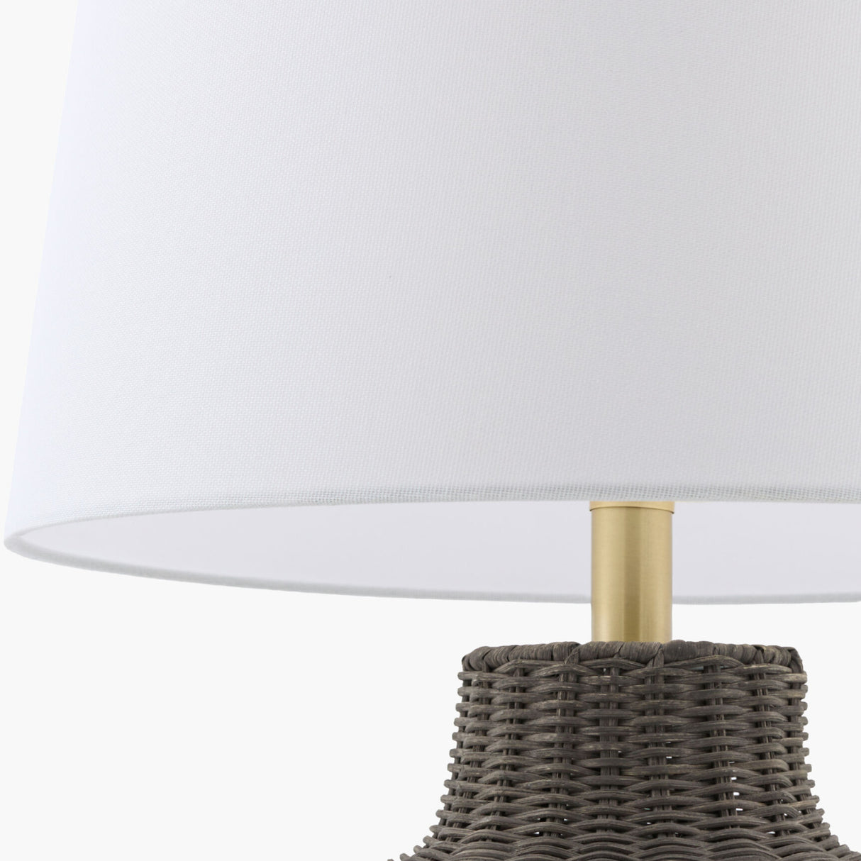 Modern European furniture - Rattan Base Accent Table Lamp S - www.oroa.com | Oroa.com