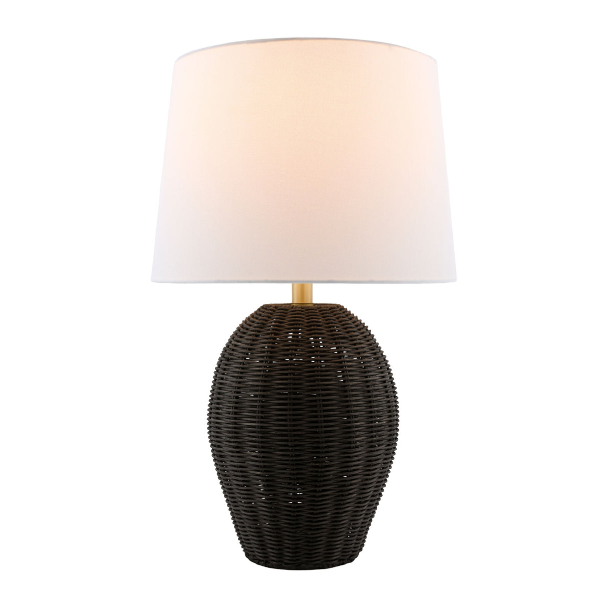 Modern European furniture - Rattan Base Accent Table Lamp L - www.oroa.com | Oroa.com