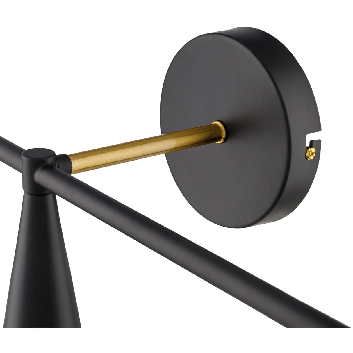 Modern European furniture - Conical Black 3-Light Wall Lamp - www.oroa.com | Oroa.com