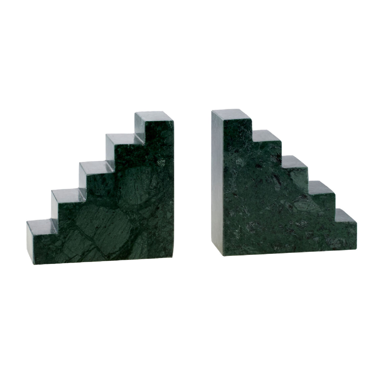 Modern European furniture - Marble Stairs Bookends (2) - www.oroa.com | Oroa.com