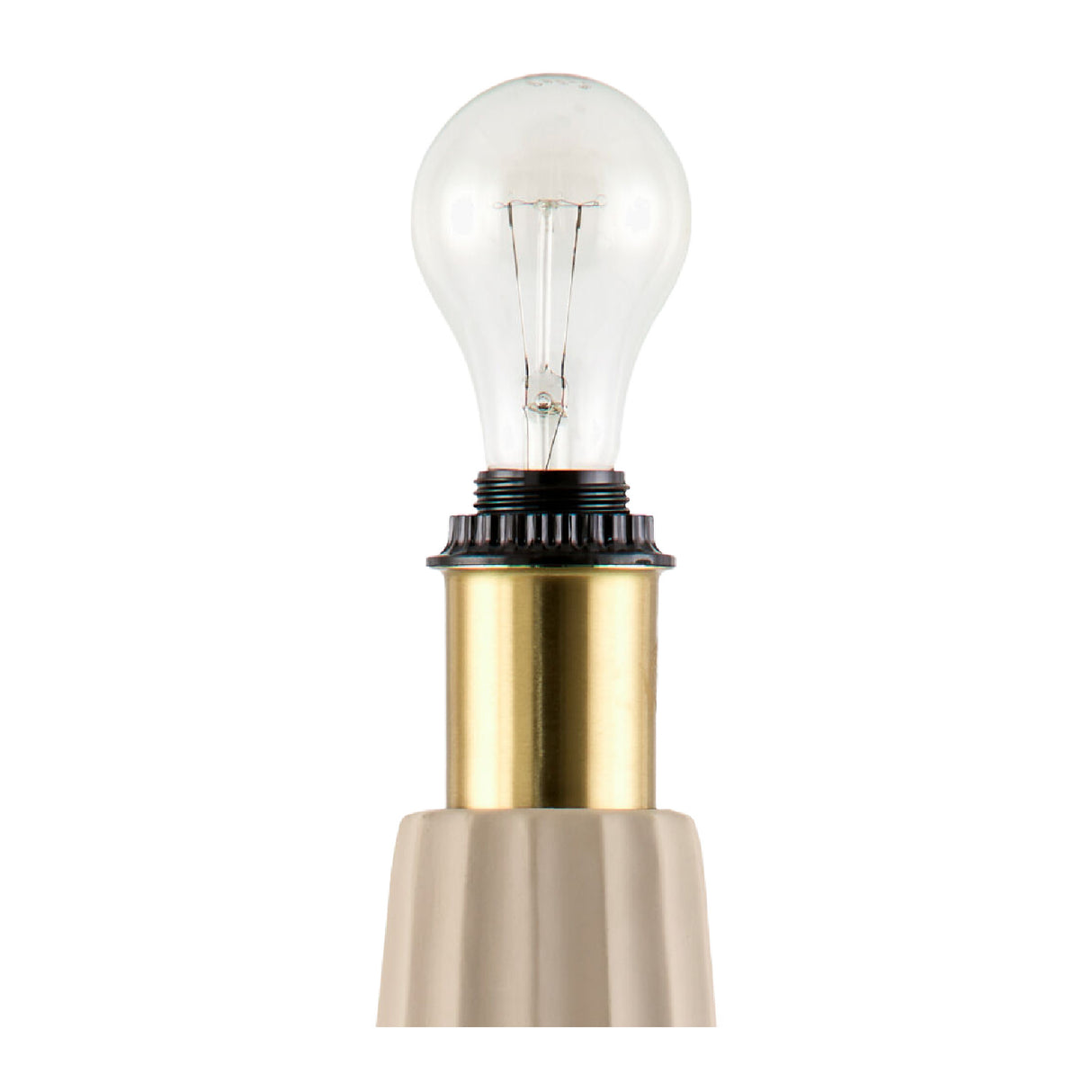 Modern European furniture - Scalloped White Cotton Table Lamp - www.oroa.com | Oroa.com