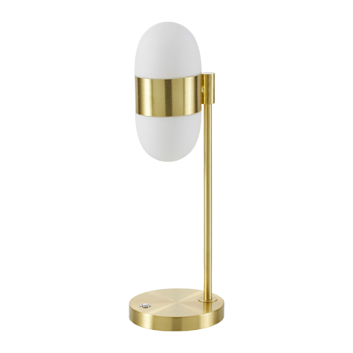 Modern European furniture - Metal Framed Glass Table Lamp - www.oroa.com | Oroa.com