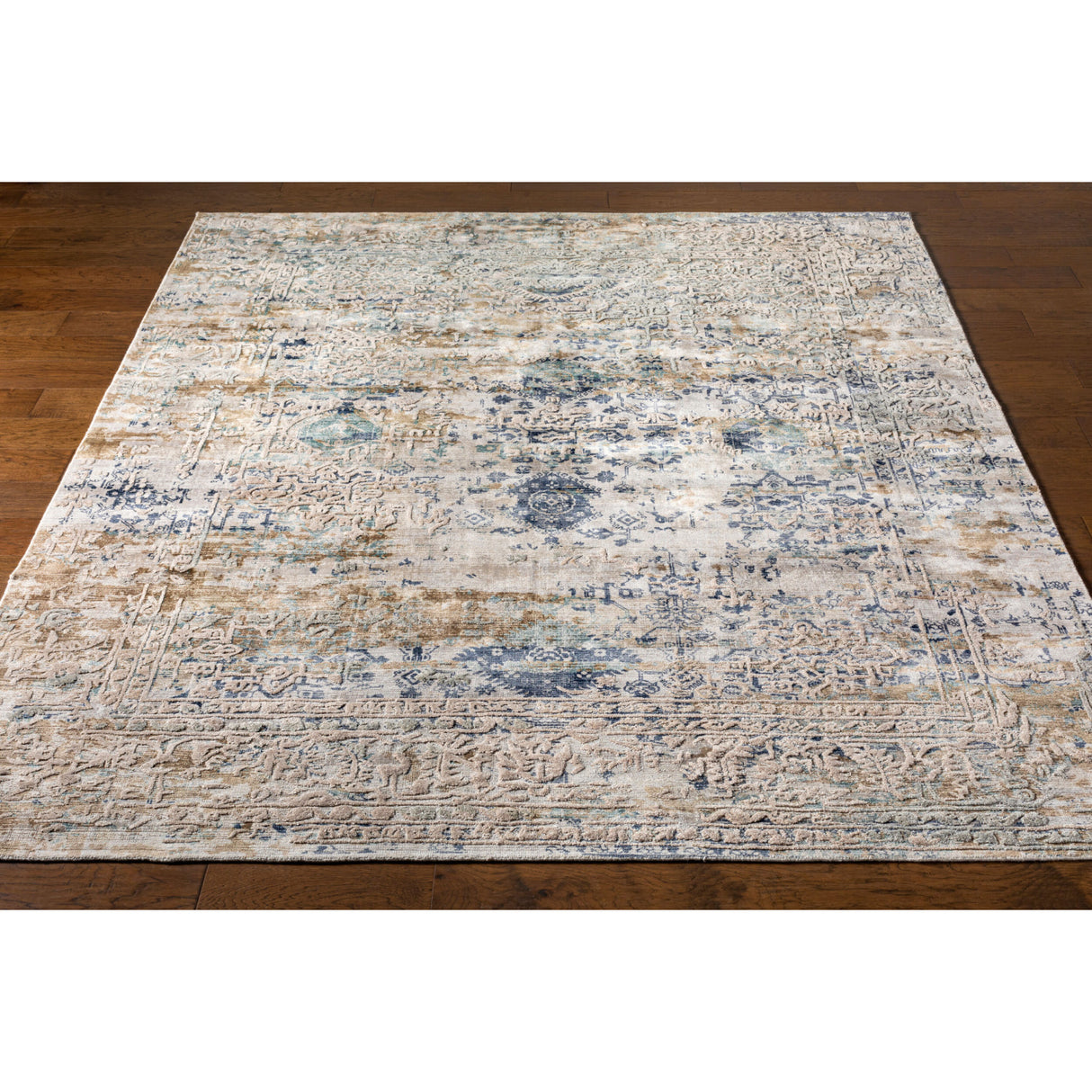Modern European furniture - Hand-Loomed Viscose Round Area Rug 8' x 8' - www.oroa.com | Oroa.com