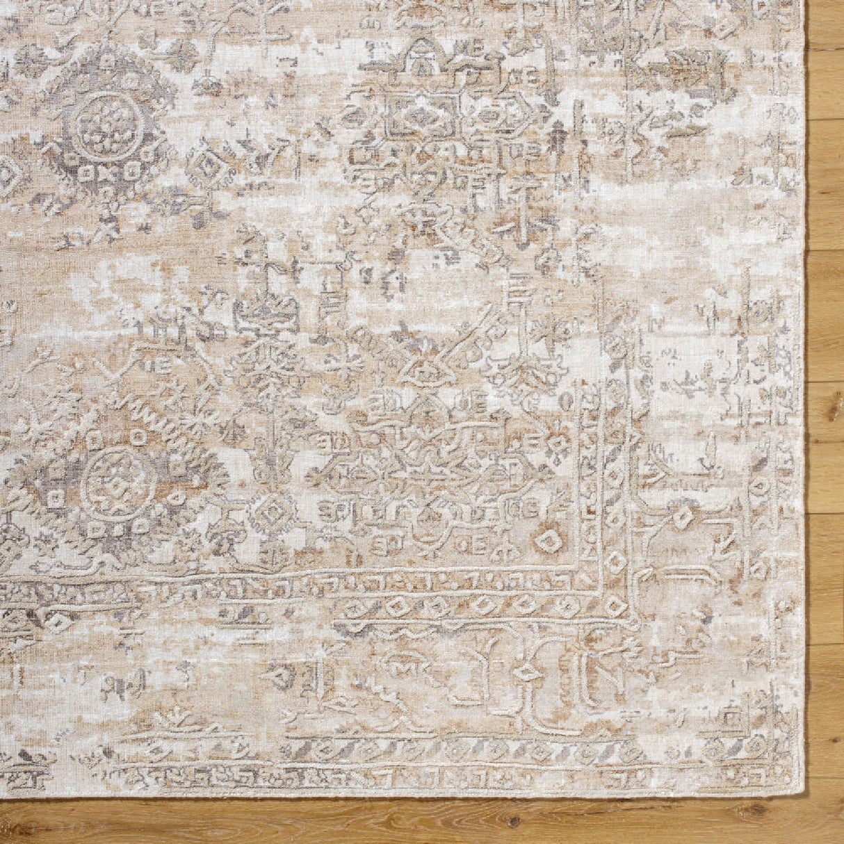 Modern furniture - Handmade Viscose Round Carpet - www.oroa.com | Oroa.com