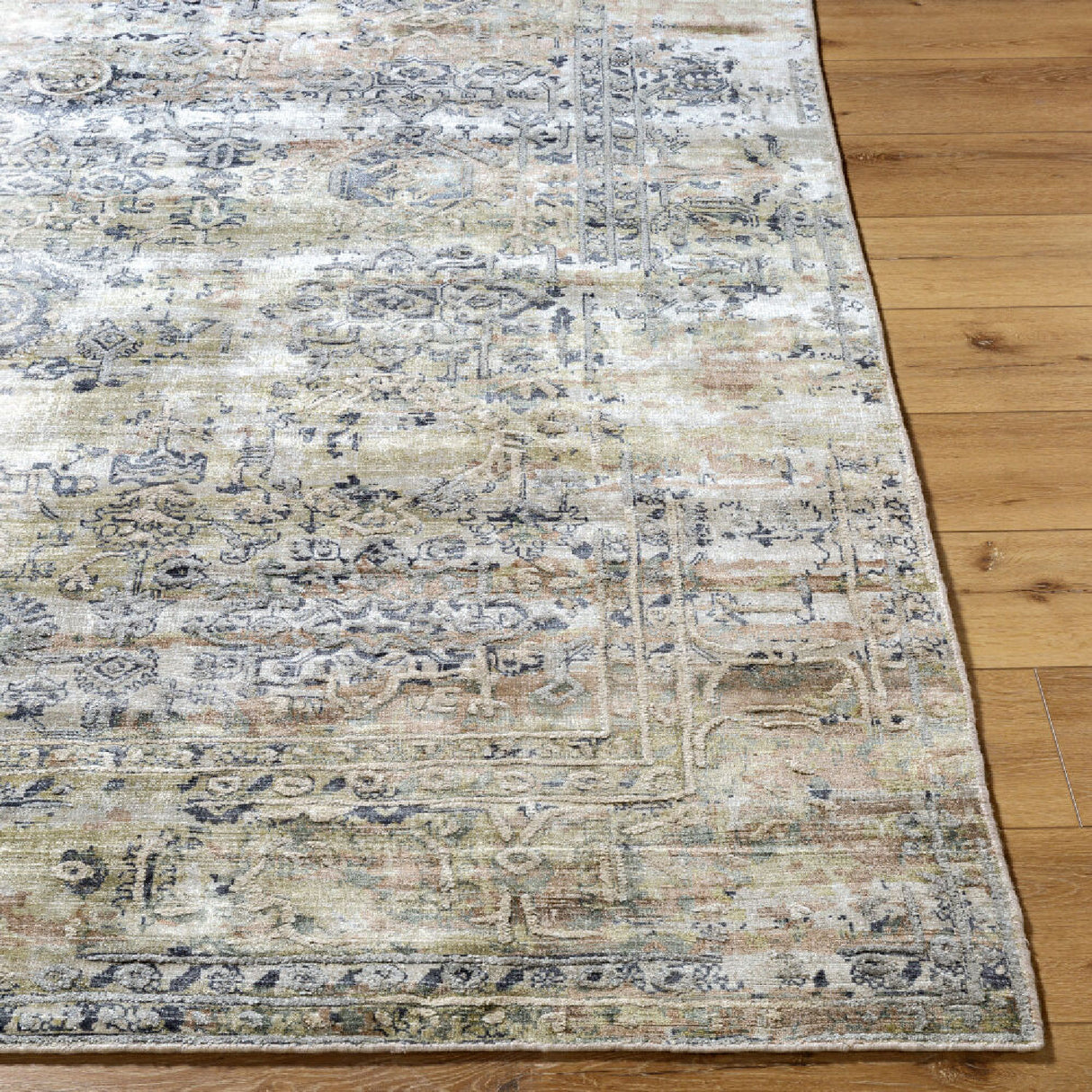 Modern furniture - Handmade Viscose Rectangular Carpet - www.oroa.com | Oroa.com