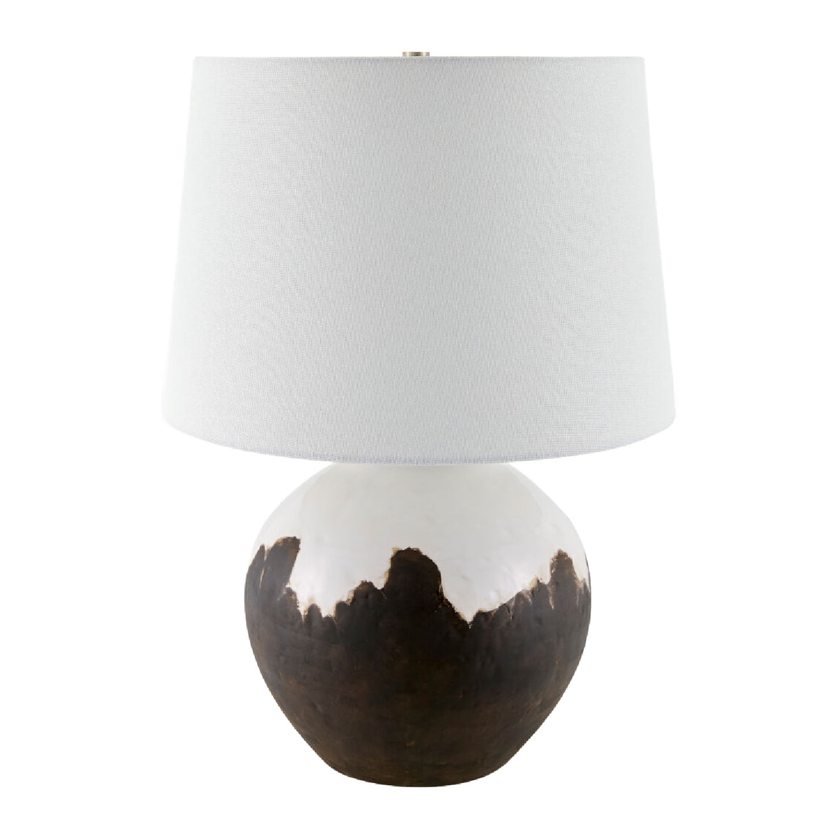 Modern European furniture - Brown Ceramic Accent Table Lamp - www.oroa.com | Oroa.com