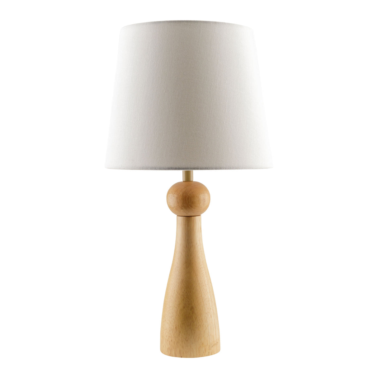 Modern European furniture - Wood Veneer Linen Table Lamp - www.oroa.com | Oroa.com