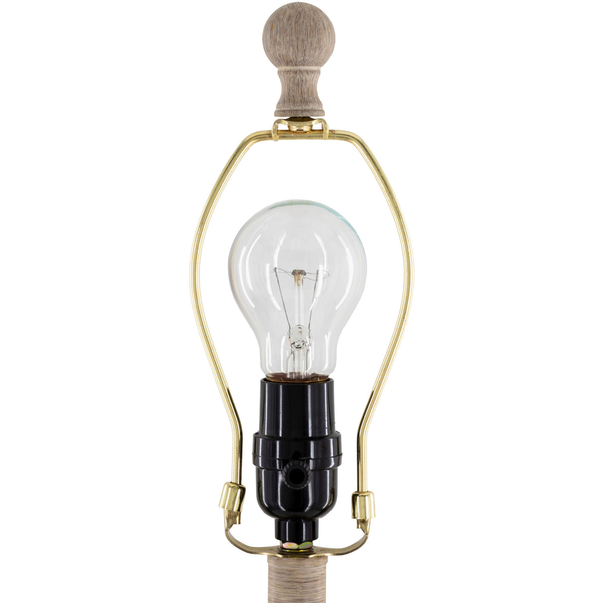Modern European furniture - Weathered Gray Accent Table Lamp - www.oroa.com | Oroa.com
