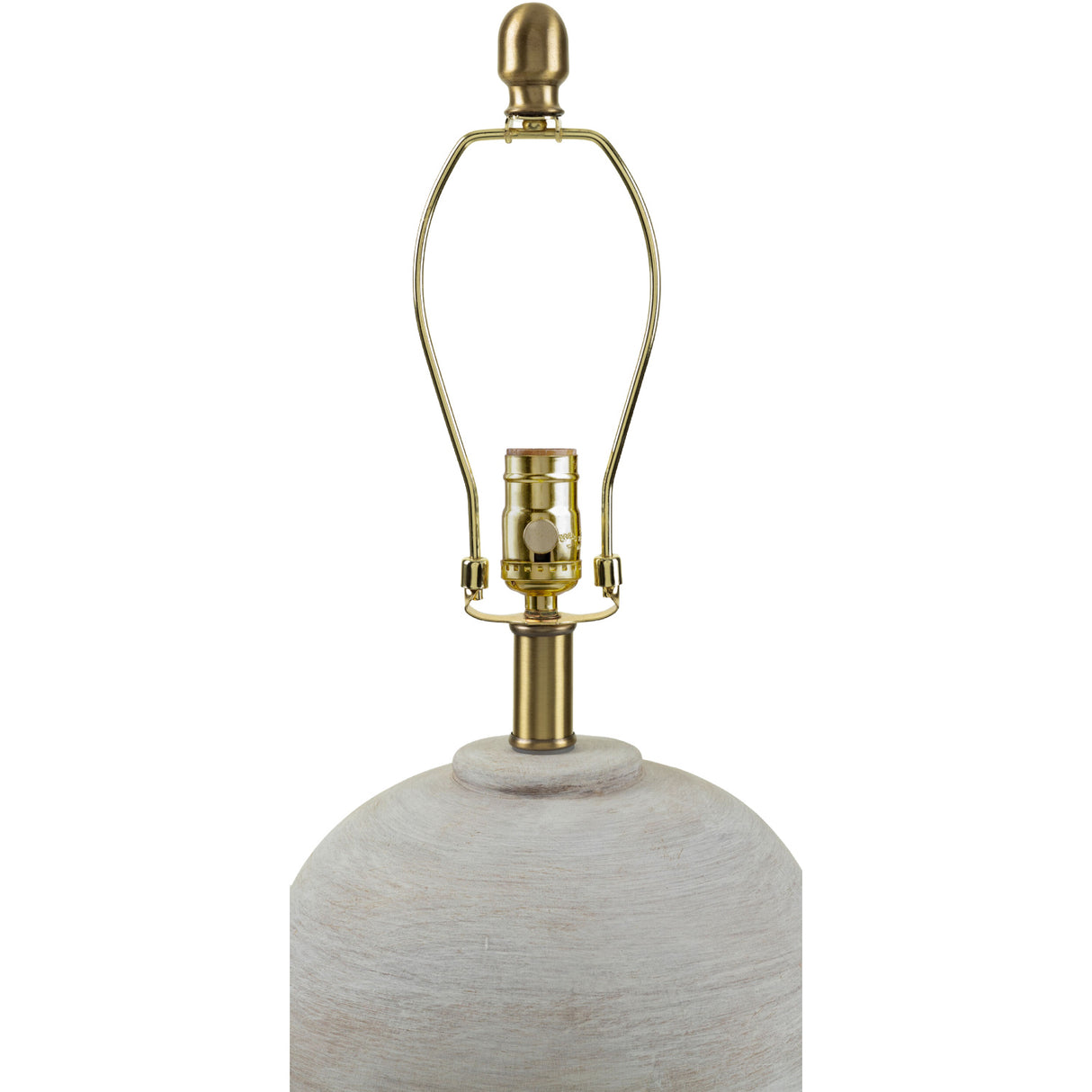 Modern European furniture - Cream Ceramic Accent Table Lamp - www.oroa.com | Oroa.com
