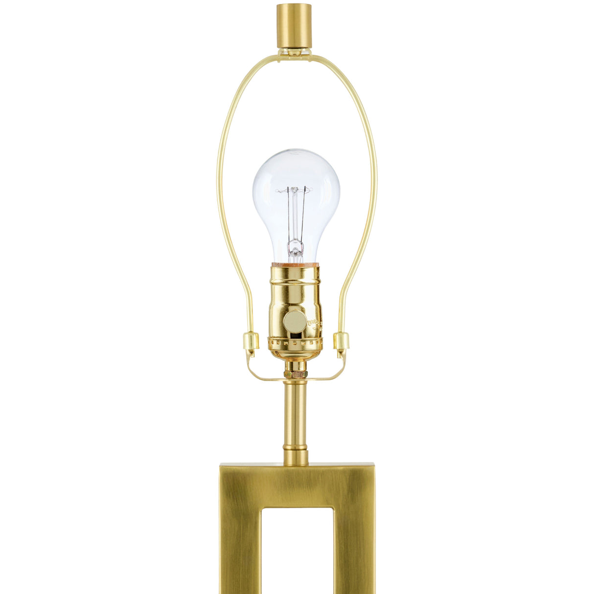 Modern European furniture - White Linen Gold Table Lamp - www.oroa.com | Oroa.com
