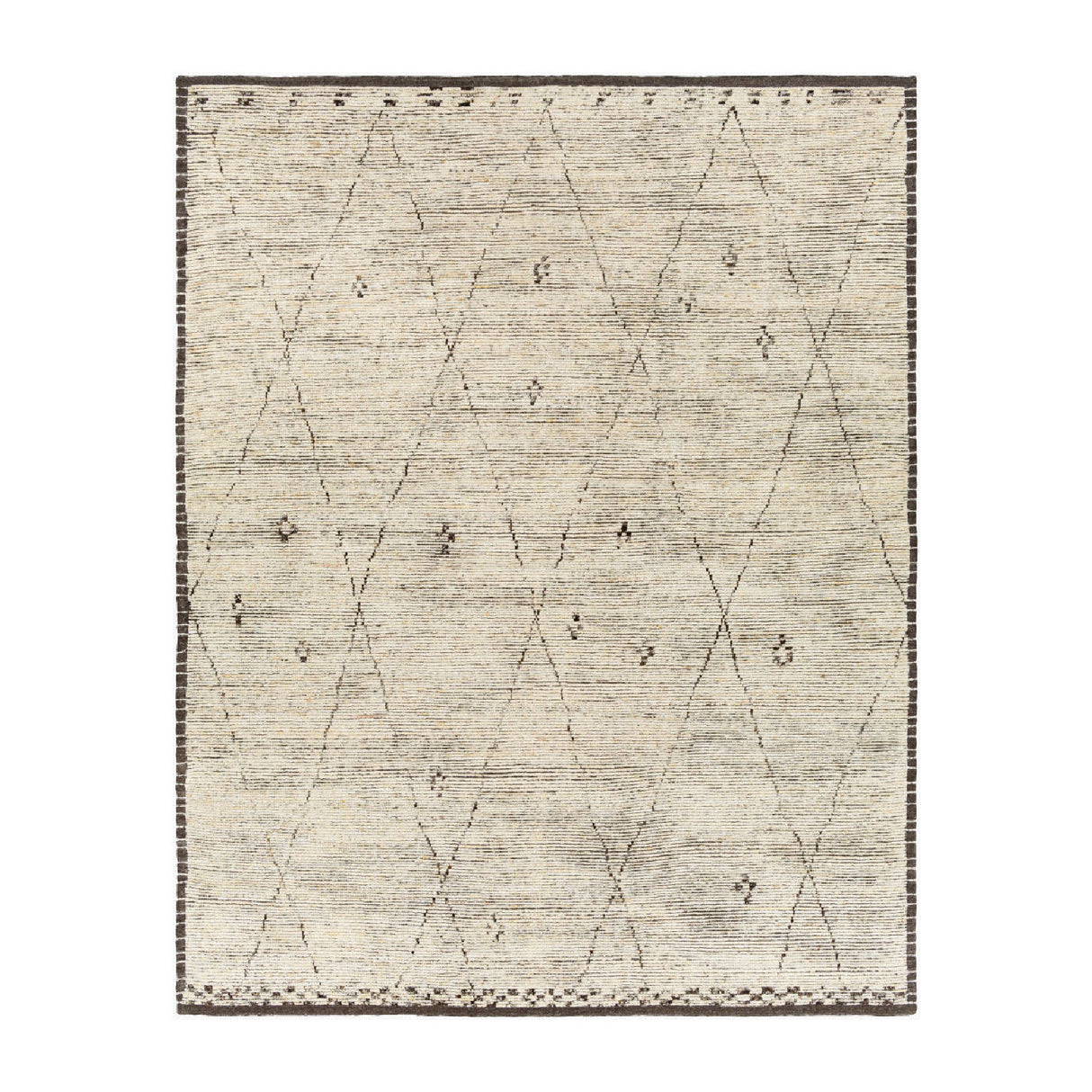 Modern furniture - Gray Hand-Knotted Wool Carpet - www.oroa.com | Oroa.com