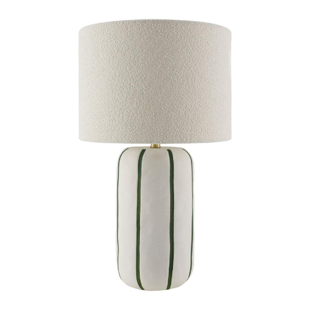 Modern European furniture - Line Painted Ceramic Table Lamp - www.oroa.com | Oroa.com