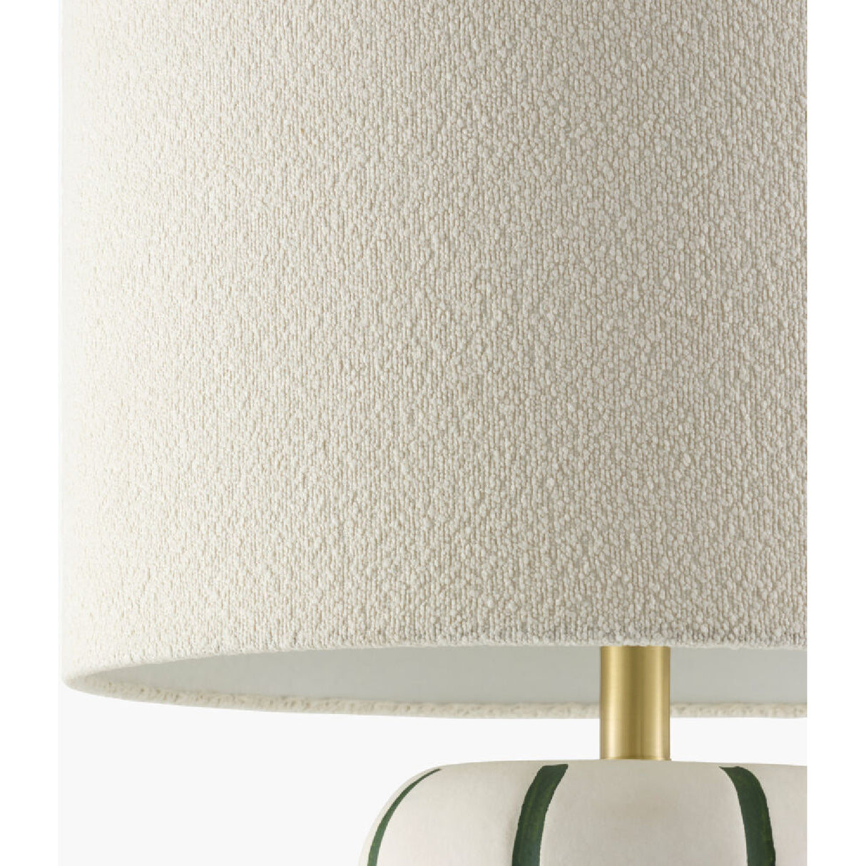 Modern European furniture - Line Painted Ceramic Table Lamp - www.oroa.com | Oroa.com