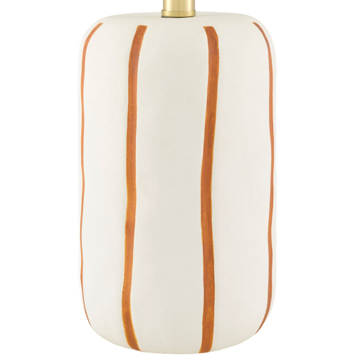 Modern European furniture - Lined Ceramic Linen Table Lamp - www.oroa.com | Oroa.com