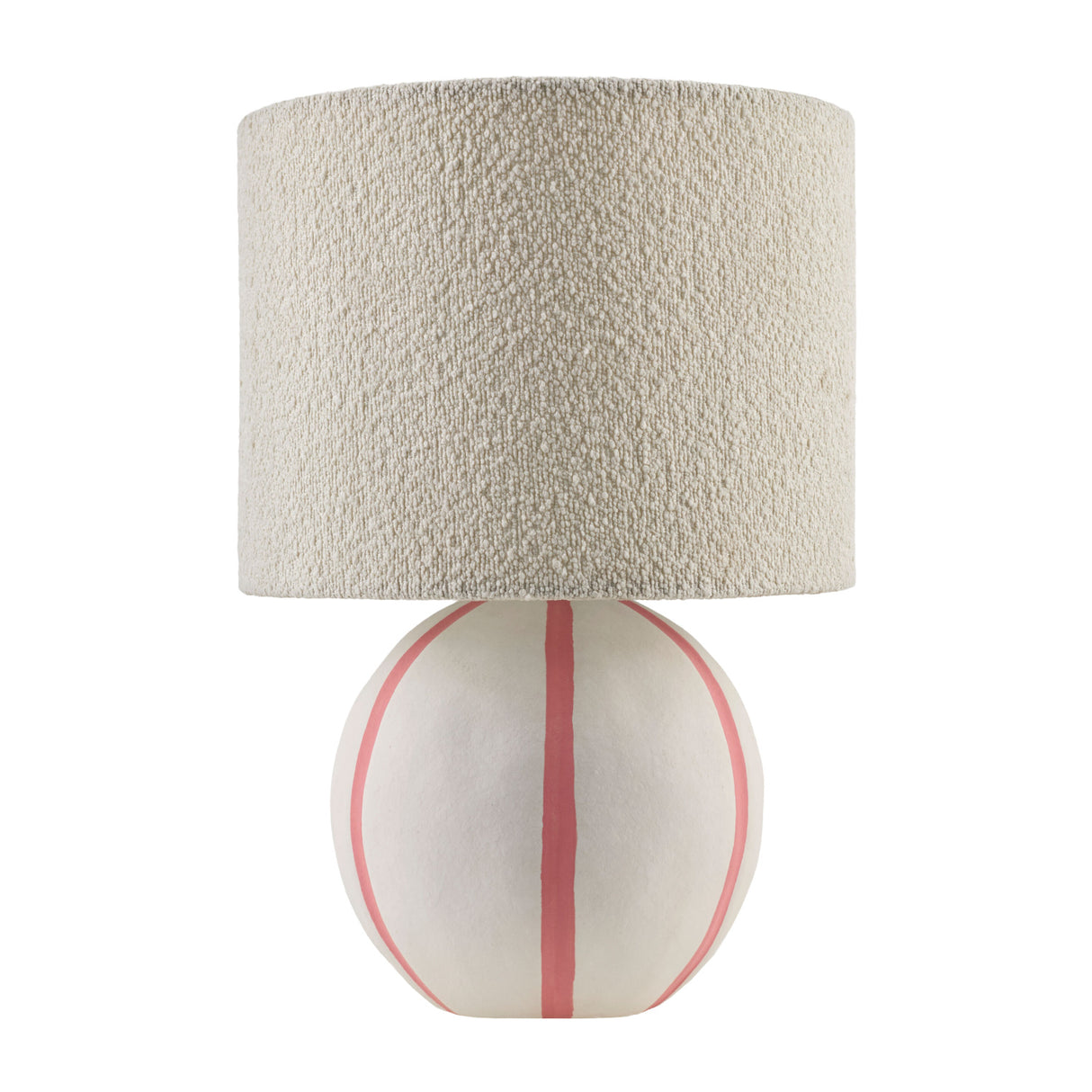Modern European furniture - Round Lined Ceramic Table Lamp - www.oroa.com | Oroa.com