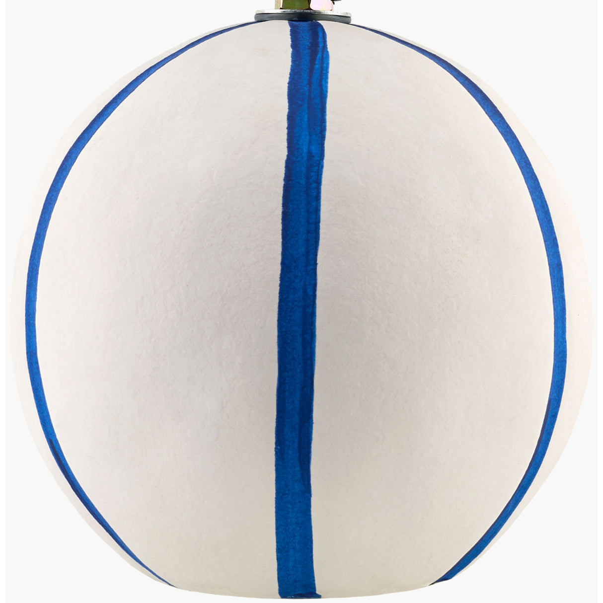 Modern European furniture - Round Lined Ceramic Table Lamp - www.oroa.com | Oroa.com