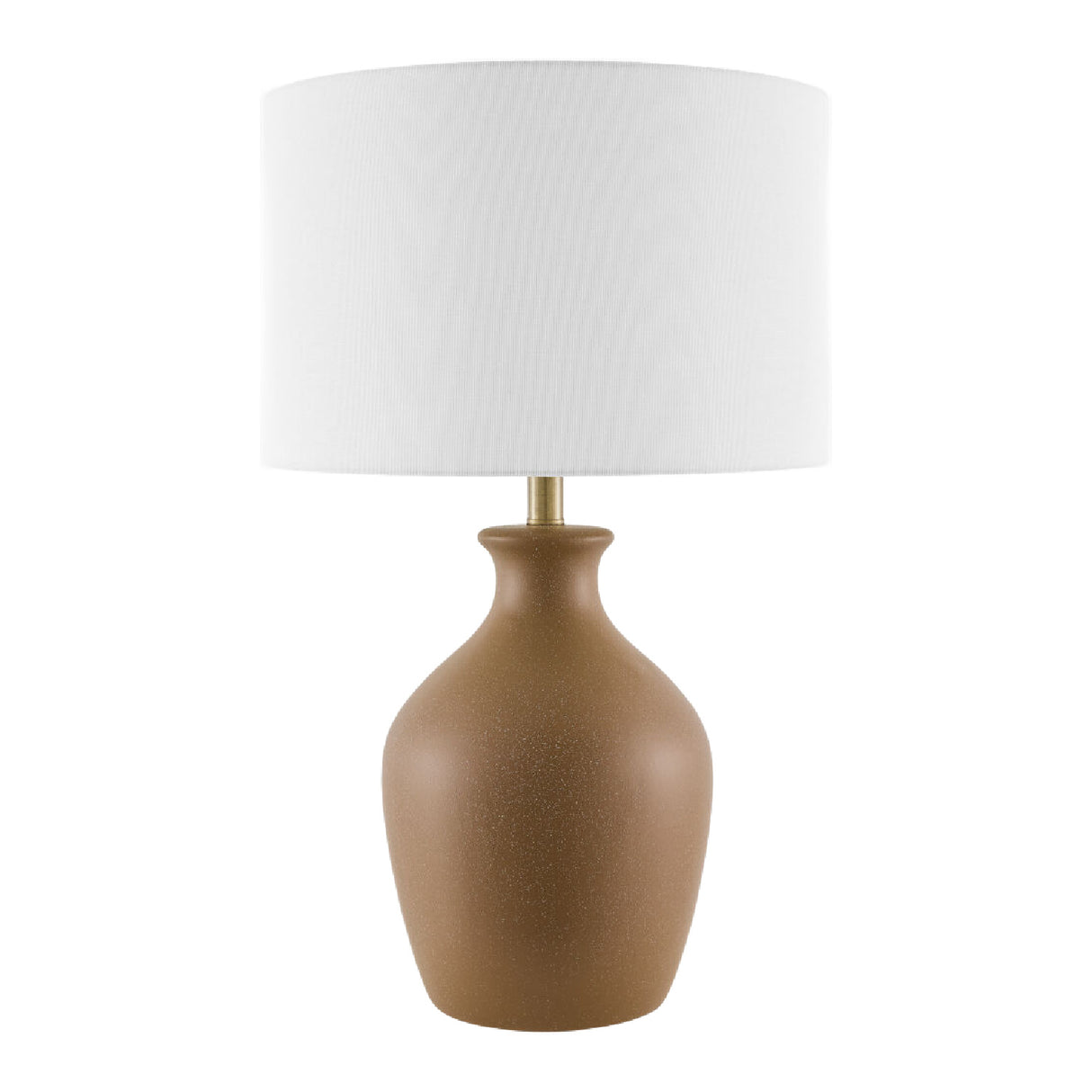 Modern European furniture - Linen Drum Shade Table Lamp - www.oroa.com | Oroa.com