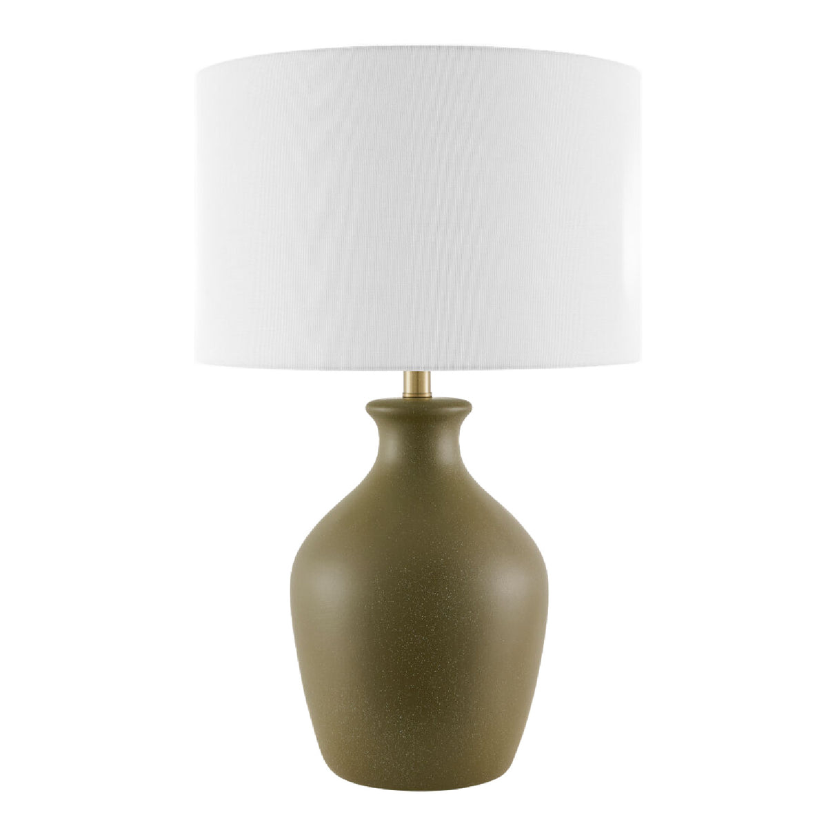Modern European furniture - Linen Drum Shade Table Lamp - www.oroa.com | Oroa.com