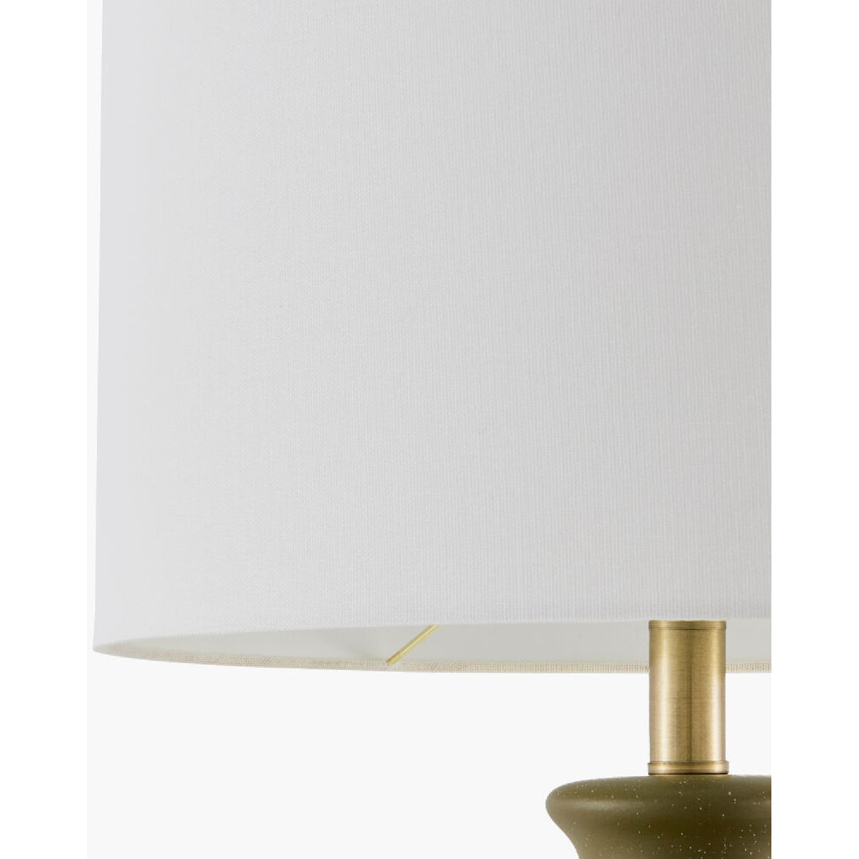 Modern European furniture - Linen Drum Shade Table Lamp - www.oroa.com | Oroa.com