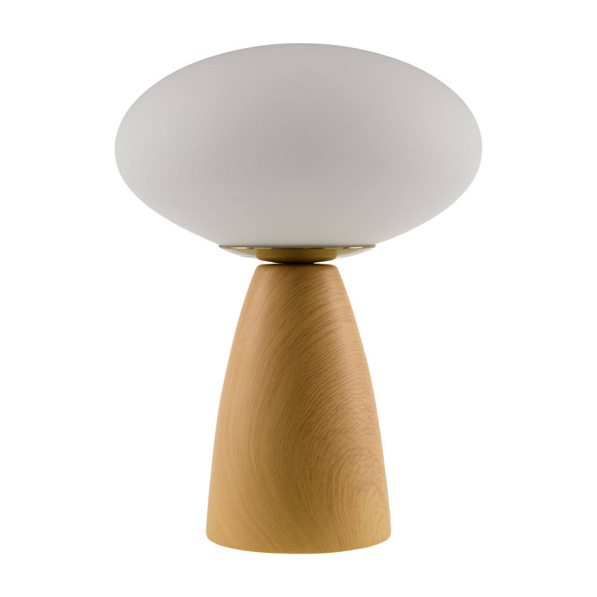 Modern European furniture - Oval White Glass Table Lamp - www.oroa.com | Oroa.com