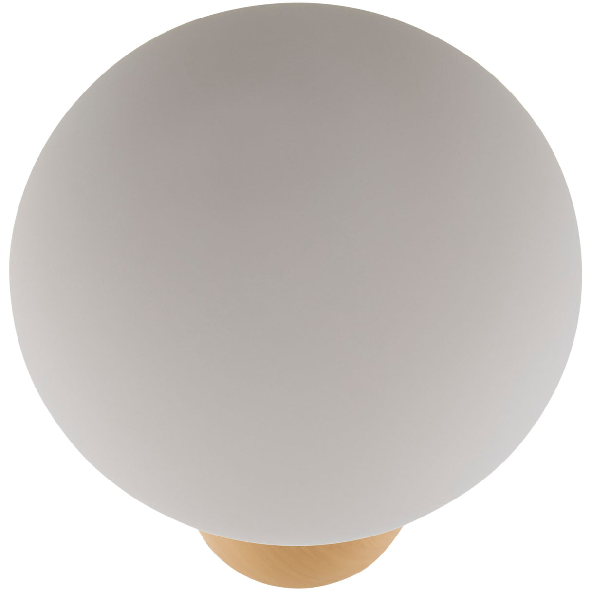 Modern European furniture - Oval White Glass Table Lamp - www.oroa.com | Oroa.com