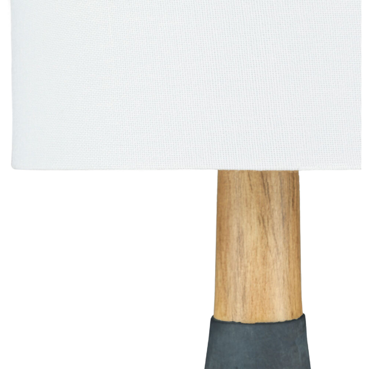 Modern European furniture - Drum Linen Shade Table Lamp - www.oroa.com | Oroa.com