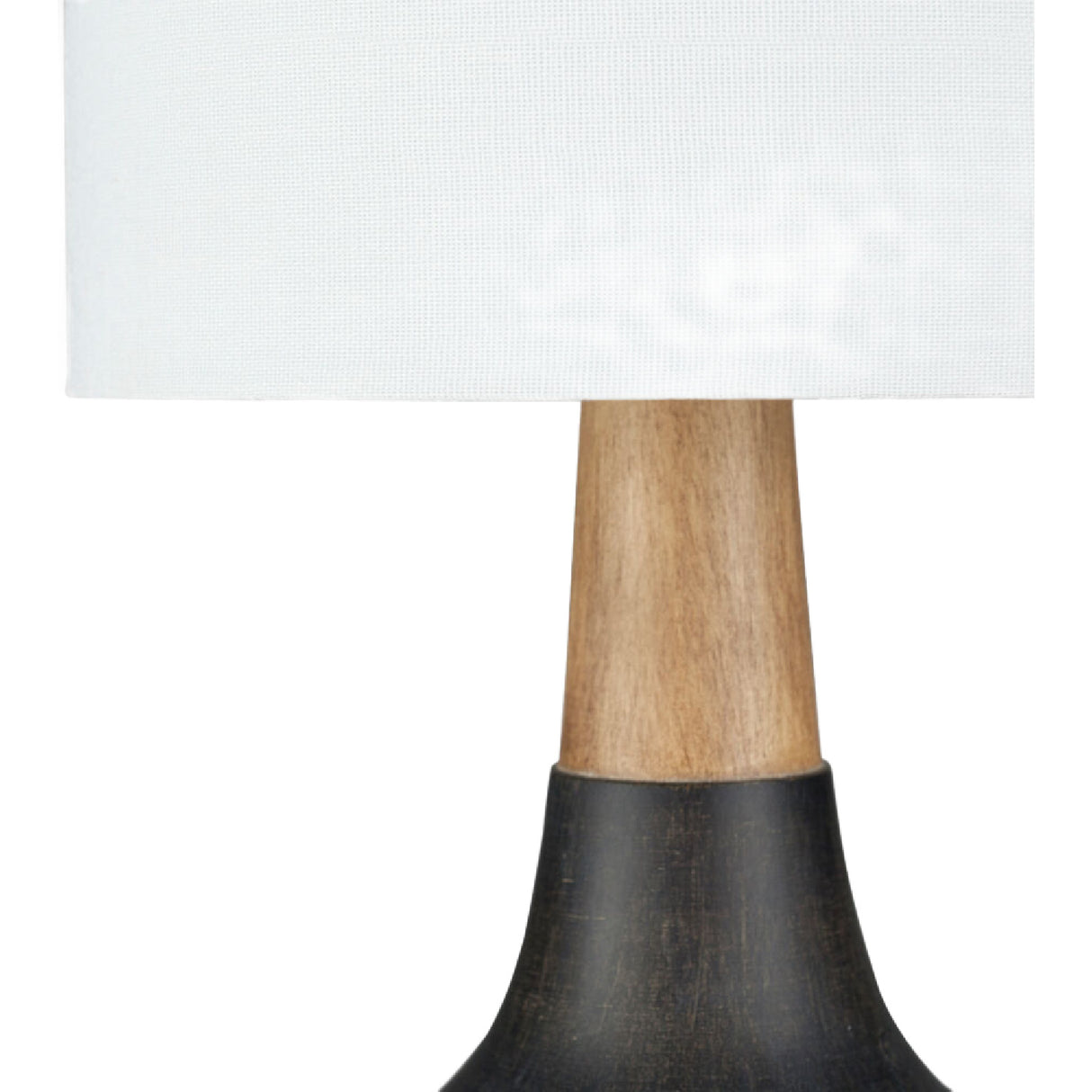 Modern European furniture - Drum Linen Shade Table Lamp - www.oroa.com | Oroa.com
